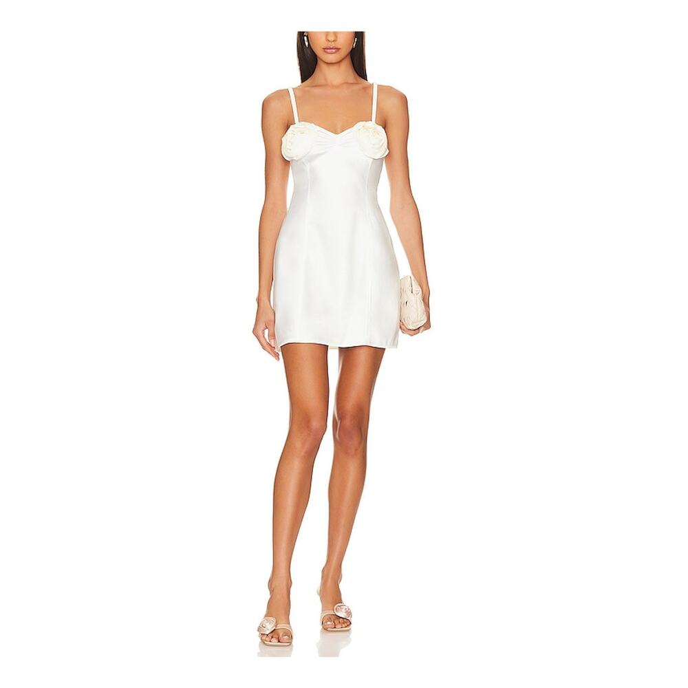 Anna October Rosette Off White Rozalinda Dress Size M